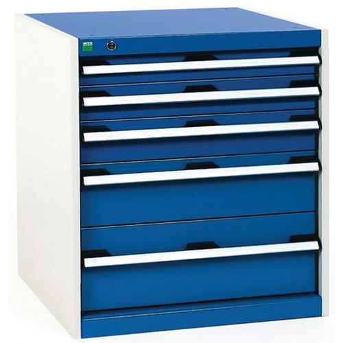 BOTT 1 ARMOIRE D'ATELIER À TIROIRS CUBIO SL-677-5.1 - BOTT