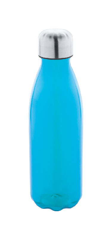 Bouteille en RPET - 600 ml - bouchon en acier inoxydable - sans BPA_0