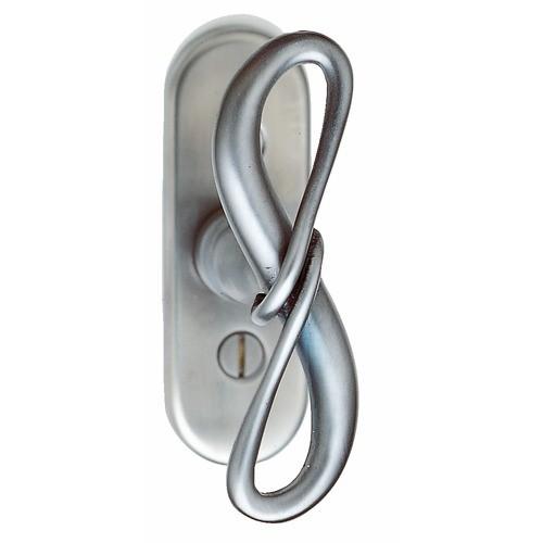 BOUTON SUR PLATINE - FER PATINÉ CÉMENTÉ - LIGNE HÉMATITE BOUVET