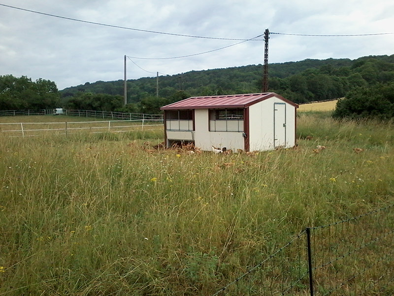 Cabane avicole deplaçable 20m2_0