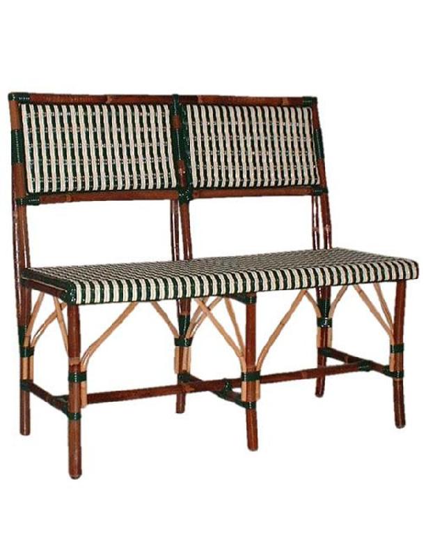 Canapé Malte - Rotin avec assise et dos tressés au choix - Modules de 1 mètre linéaire_0