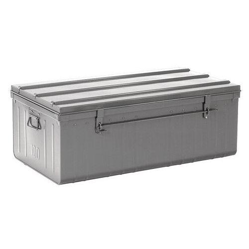 Malle De Rangement En Metal Bleu 175 Litres Bleu Pierre Henry