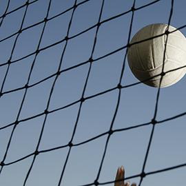 Filets pare-ballon pour terrains multi-sports - Polyéthylène câblé noué - Protection UV_0