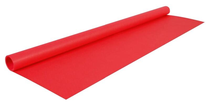 Clairefontaine Rouleau de papier kraft couleur, 65 g/m², 3m x 0,70m, coloris rouge - 3065503049069_0
