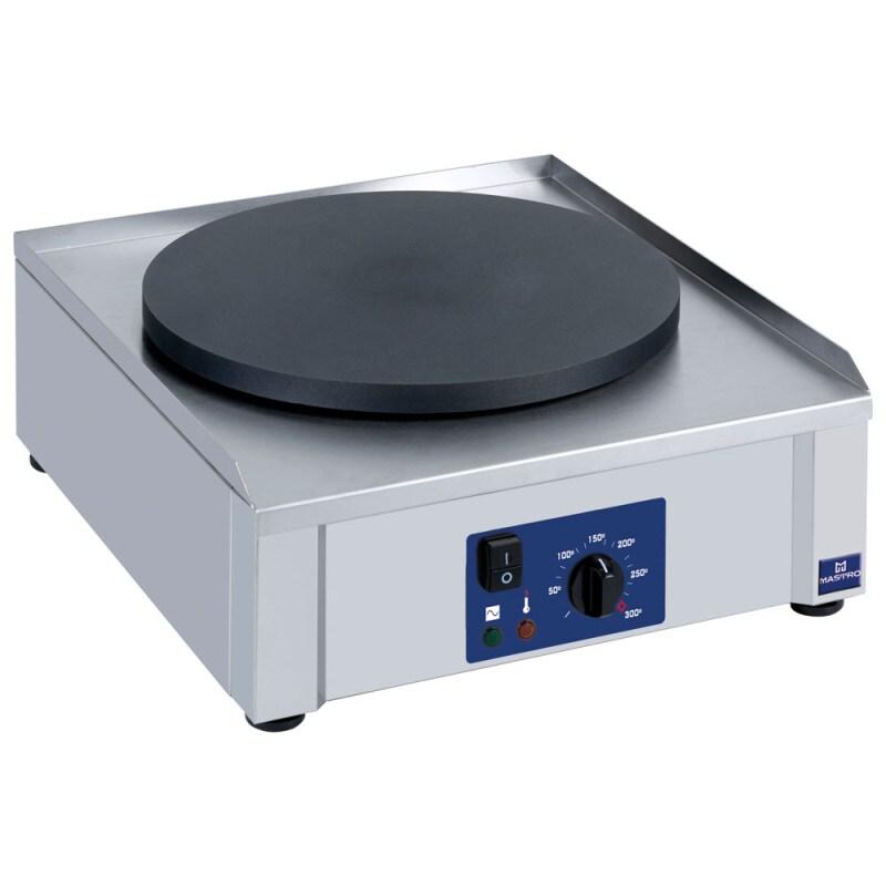 Crêpière électrique, 1x ø 400 mm 465x510x200 mm - VIRTUS - 0615402407779_0