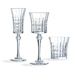 Ensemble de verres, 18 pièces Lady Diamond - Cristal d'Arques - transparent verre 0725765985774_0