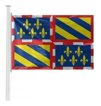 DRAPEAUX OFFICIELS HORIZONTAUX DES RÉGIONS FRANÇAISES ET PROVINCES À HISSER SUR UN MÂT_0