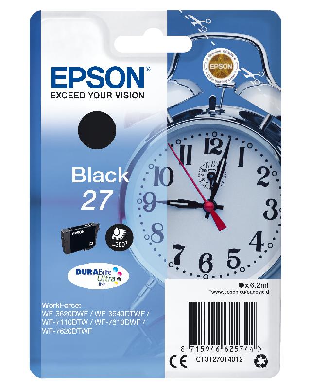 Epson Singlepack Black 27 DURABrite Ultra Ink_0