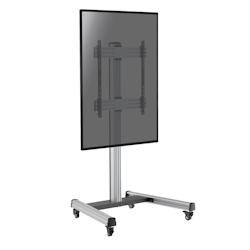 KIMEX Support sur roulettes pour écran TV 60''-100'' - Mode portrait - gris 3700685417236_0