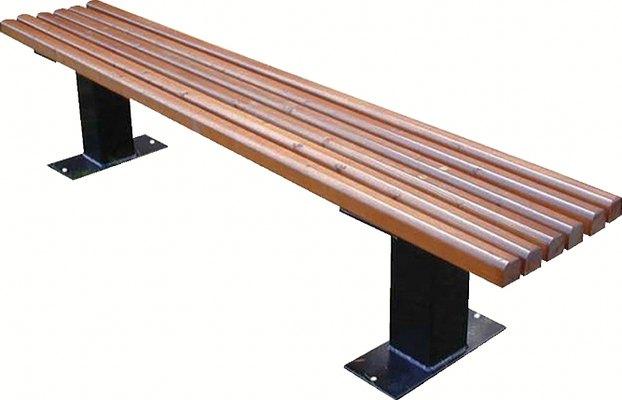 LA BANQUETTE BOSTON RÉSINEUX NATUREL - MANUTAN COLLECTIVITÉS