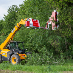 Lamier Woodking Duo 3 lames - Fliegl - Tête de scie 3 disques Ø 700 mm - Hauteur de coupe 2,10 m - Ø de coupe jusqu'à 280 mm_0