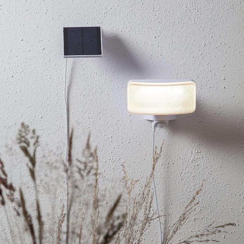 STAR TRADING LAMPE SOLAIRE LED POWERSPOT SENSOR ANG BLANC 350LM