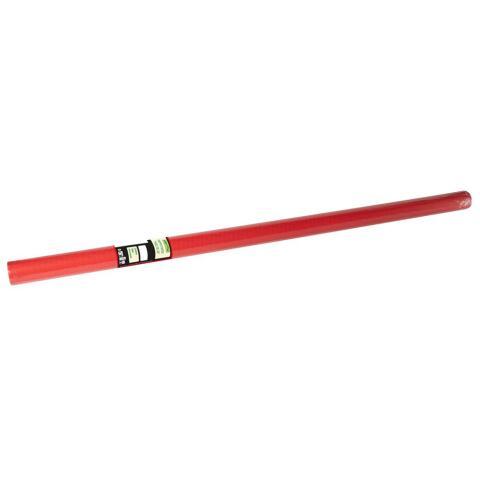 LOT DE 16 - NAPPE EN ROULEAU PAPIER GAUFRÉ TOILE DE LIN - 6X1,18M - ROUGE