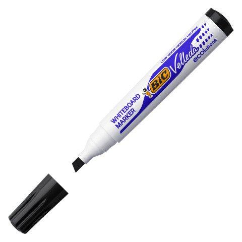 MARQUEUR EFFAÇABLE BIC VELLEDA ECOLUTIONS 1751 POINTE BISEAUTÉ 3,7 À 5,5 MM