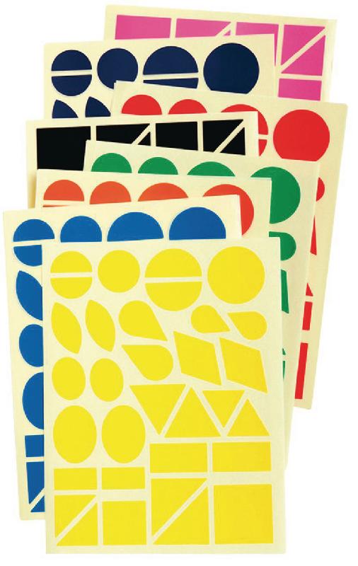 MAXI-GOMMETTES GÉOMÉTRIQUES - MANUTAN COLLECTIVITÉS