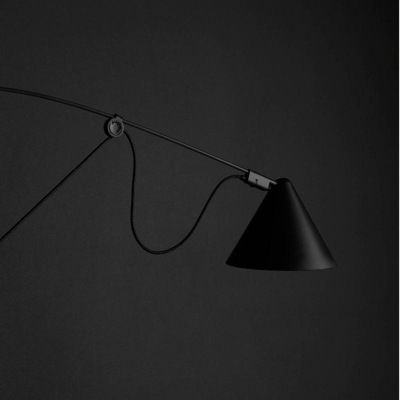 MIDGARD AYNO WALL L APPLIQUE NOIRE/NOIRE 930