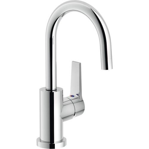 MITIGEUR DE LAVABO À BEC HAUT - CHROMÉ - CAPRI CARLO NOBILI SPA RUBINETTERIE
