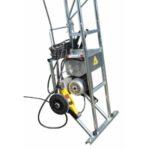 Monte-matériaux Castor Steel - Plaquiste 10 m HAEMMERLIN - Électrozingué avec treuil intégré et accessoires inclus_0