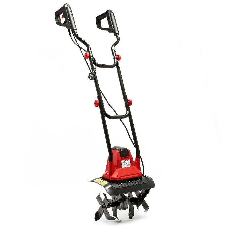 Motoculteur électrique 1050W - 380U/min - Motobineuse de jardinage avec lames rotatives 4x4_0