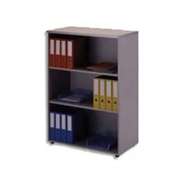 MT INTERNATIONAL BIBLIOTHÈQUE MIRAGE AVEC 2 TABLETTES RÉGLABLES CHÊNE CLAIR - DIM. L90 X H127 X P48 CM