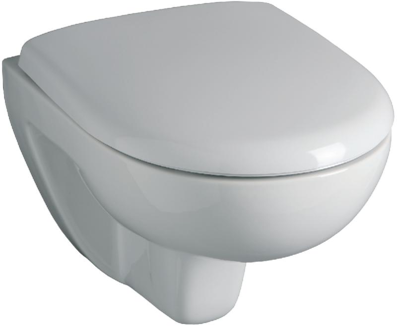 Pack wc suspendu compact concerto 2 blanc avec abattant frein de