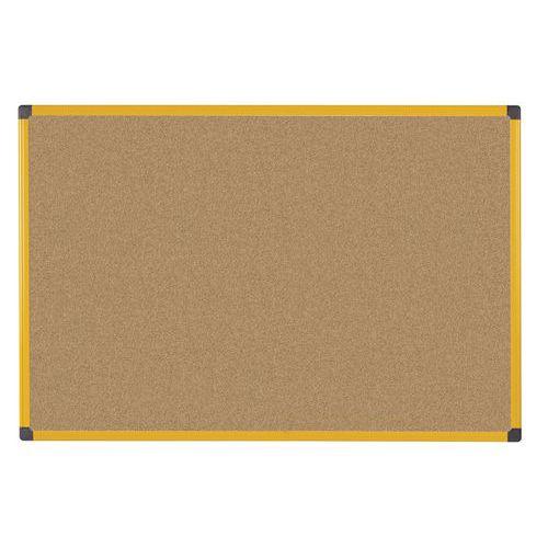 PANNEAUX D'AFFICHAGE LIÈGE MAYA INDUSTRIE JAUNE 150 X 100 CM - BI-OFFICE