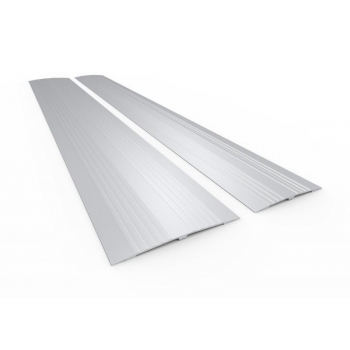 Passe-seuil en aluminium anodisé - GOHY081.061 - pour portes intérieures - 11 x 95 cm - blanc ou bronze_0