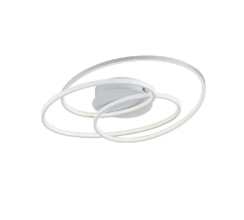 Plafonnier LED 38,5W 5000lm 3000K Blanc mat métal - Trio - Gale - blanc métal 4017807452235_0