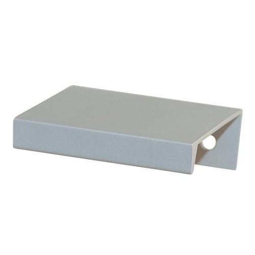 POIGNÉE MEUBLE TIRETTE EN ALUMINIUM P0333 - L 50 MM - ALUMINIUM NATUREL CADAP