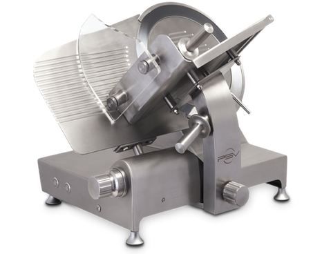 Psx350 - Trancheuse à viande professionnelle - 264W - inox AISI 304 - coupe précise et fiable_0