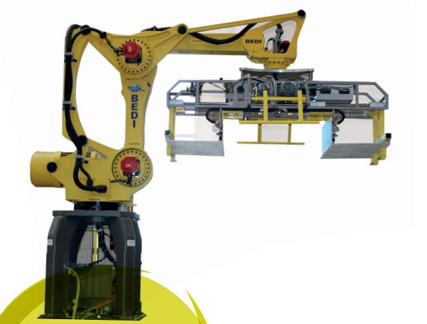 Robot de palettisation 4 axes conçue pour  la prise des produits, des palettes et des intercalaires - PAEM 44_0