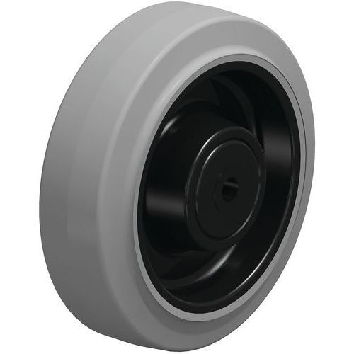ROUE FORTES CHARGES À BANDAGE CAOUTCHOUC POEV 160_12KD-SG - BLICKLE