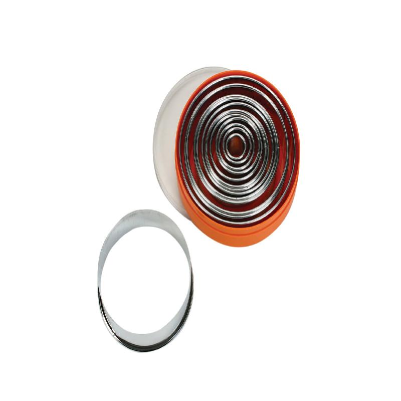 Schneider Emporte-pièce - Ensemble rond, lisse 16 pièces, acier inoxydable, épaisseur du matériau : 0,4 - 0,5 mm - inox 199501_0