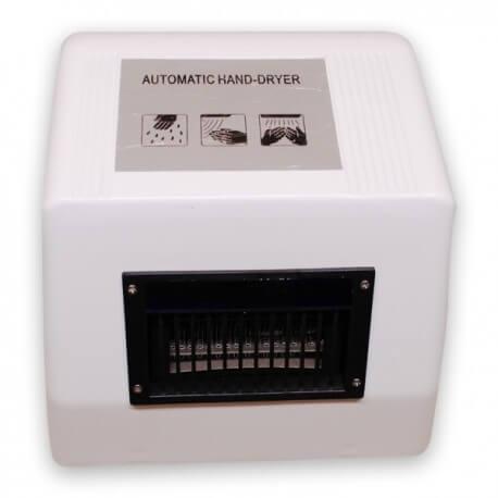 Sèche-mains automatique électrique infrarouge Vitech - 1800W - design mural en ABS blanc_0