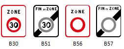 Signaux de zone de circulation type B_0