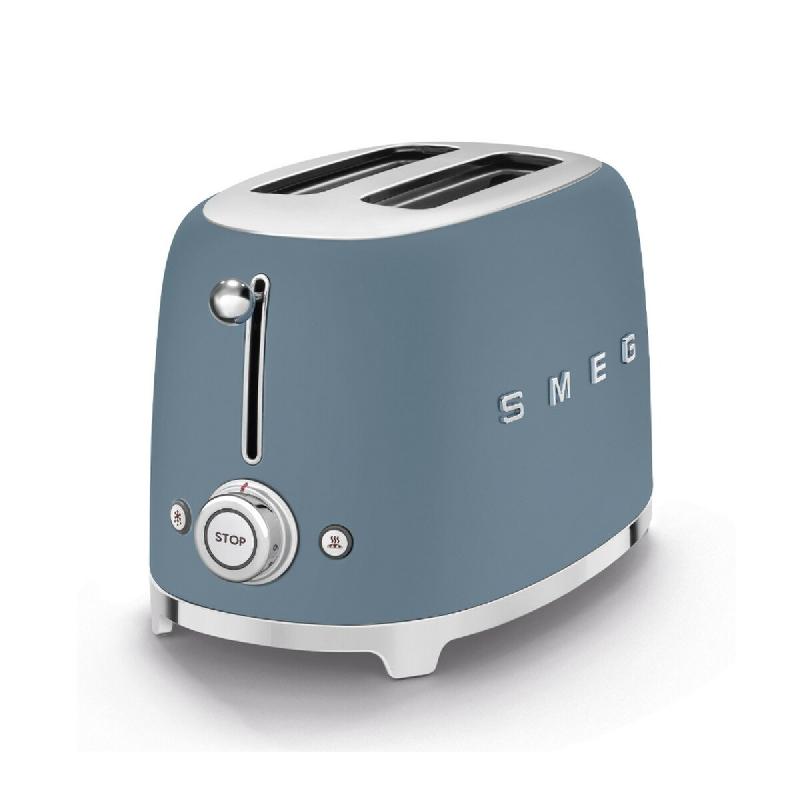 SMEG Grille-pains 2 Fentes 950w Bleu Orage TSF01SBMEU - bleu 8017709343699_0