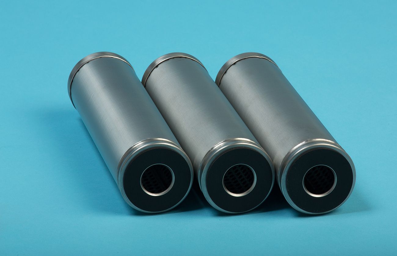 Cartouches filtrantes en acier inoxydable - Dorsan - Longueurs de 9 ¾” à 40” - Porosités 5 μm à 850 μm - Température jusqu'à 650 °C_0
