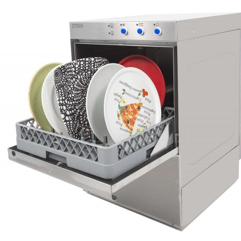 Stalgast Panier pour lave-vaisselle industriel 50x50 cm Monophasé - Triphasé Warsaw Line ST500B avec pompe de vidange - ST500B_0