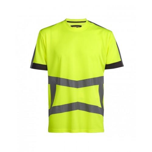 T-SHIRT HAUTE VISIBILITÉ -JAUNE FLUO -TAILLE L - ARMSTRONG NORTH WAYS