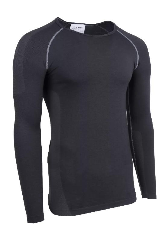 T-shirt manches longues - 47% Tencel/47% Polyamide/6% Élasthanne 230g/m2 - Gris - Référence : 5CLT15R_0