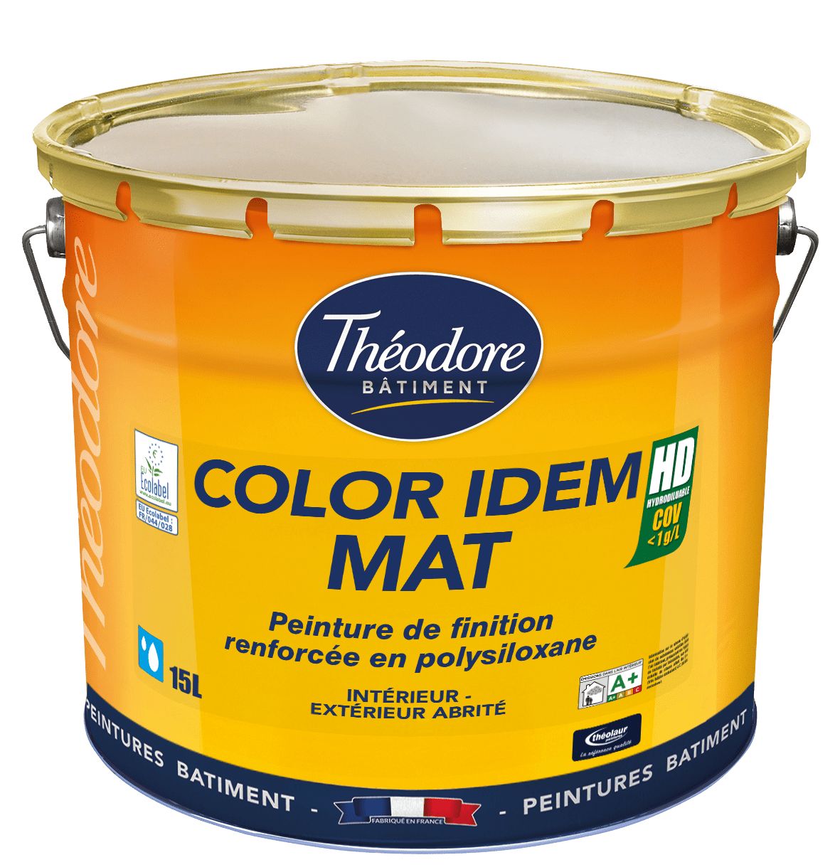 Tb1246 - peinture microporeuse - Theolaur Peintures - mat décoratif à base de résine acrylique et alkyde - rendement 7 à 9 m²/l_0