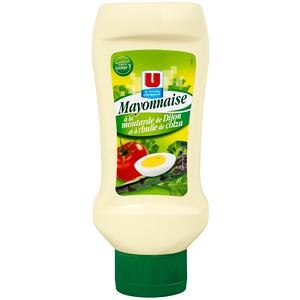 U MAYONNAISE À LA MOUTARDE DE DIJON FLACON SOUPLE 430 G_0