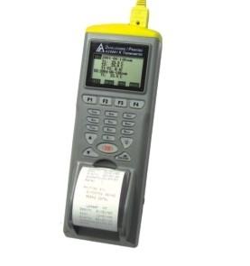 9882 - Enregistreur de température à 2 entrées avec imprimante intégrée et thermocouples multi-types_0