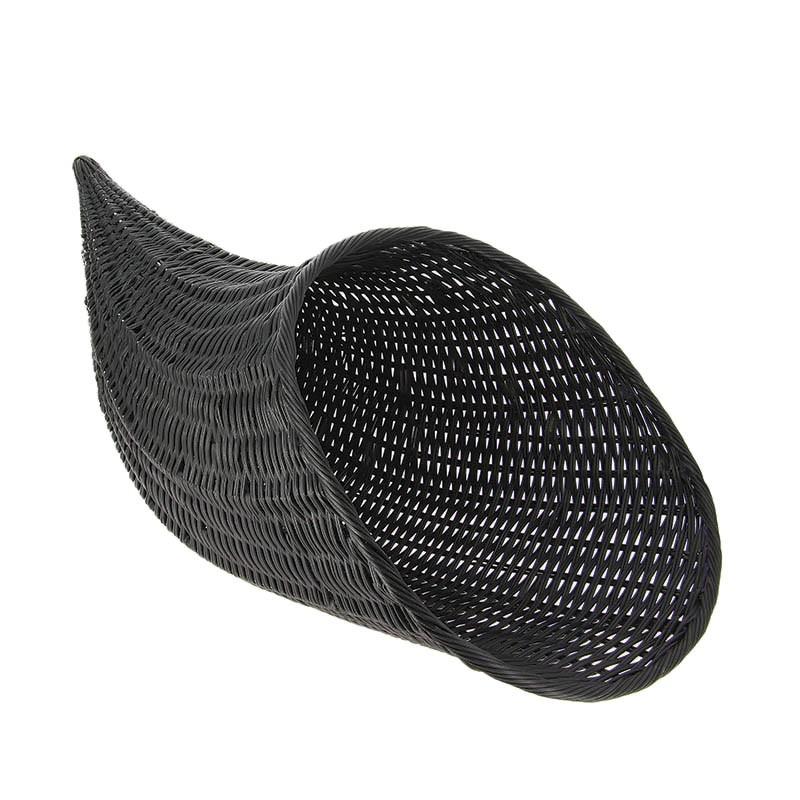 Corne d'abondance polypropylène noir 81x41 -_0