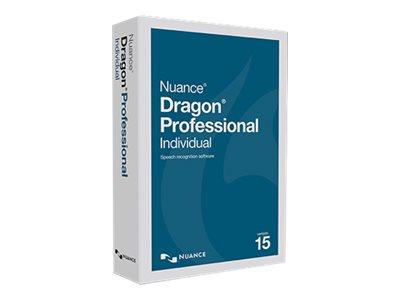 DRAGON PROFESSIONAL INDIVIDUAL - (V. 15) - VERSION BOÎTE - 1 UTILISATEUR - WIN - FRANÇAIS