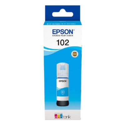 Epson 102 Recharge d'encre originale EcoTank (C13T03R240) - Cyan_0