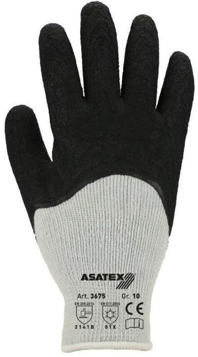 Gant de protection contre le froid taille 11 noir/gris EN 388, EN 511 catégorie EPI II EN 388, EN 511 ASATEX_0