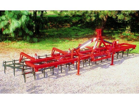 Herse agricole à dents carrées de 22mm - EL4R 420 - Quivogne - Largeur 4,20m - Robuste et fiable_0