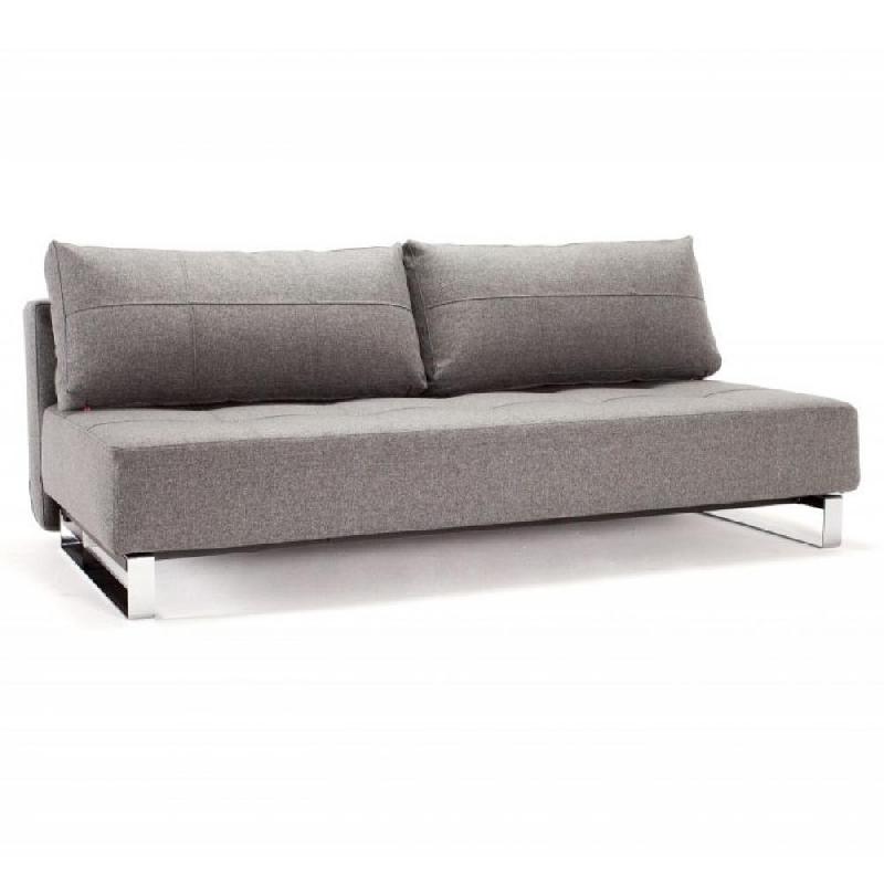 INNOVATION LIVING  CANAPÉ DESIGN SUPREMAX DELUXE EXCESS LOUNGER GRIS TWIST CHARCOAL CONVERTIBLE LIT 155*200 CM_0