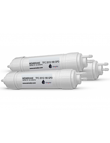 Lot de 3 Membranes 180 GPD - 2012 - Haute Conversion - Slim-Pure - Compatible Osmoseur Osmodyn_0